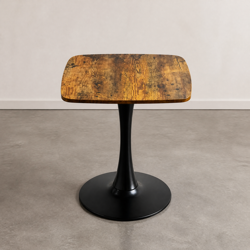 Square Dining Table - 24" Square Tulip Table with MDF Top by HouseOfZazla