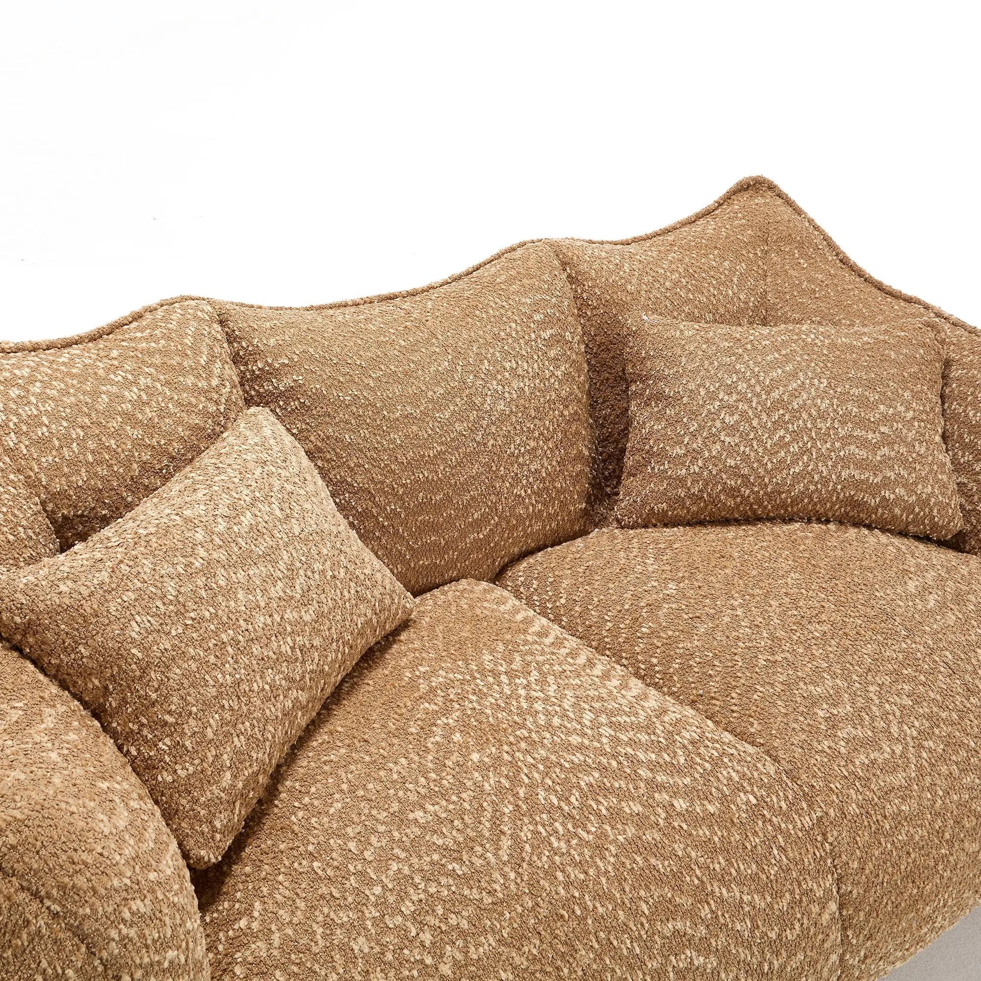 Comfortable Dual Beanbag Chair With High Resilience Foam Core For 2 People by HouseOfZazla