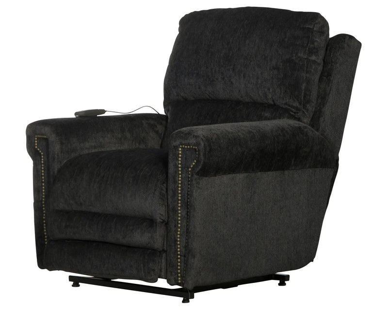 Warner - Power Headrest With Lumbar Power Lay Flat Recliner by Unique Piece Furniture