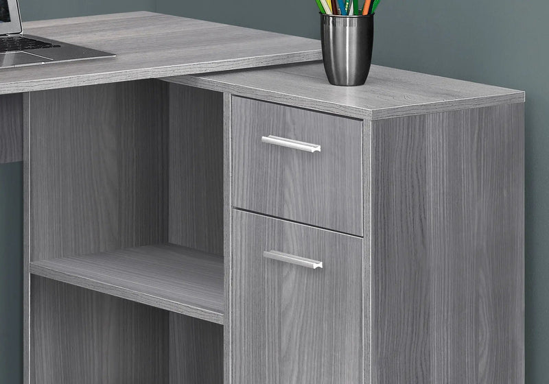 Computer Desk, Home Office, Corner, Storage Drawers, L Shape, Contemporary & Modern by HouseOfZazla