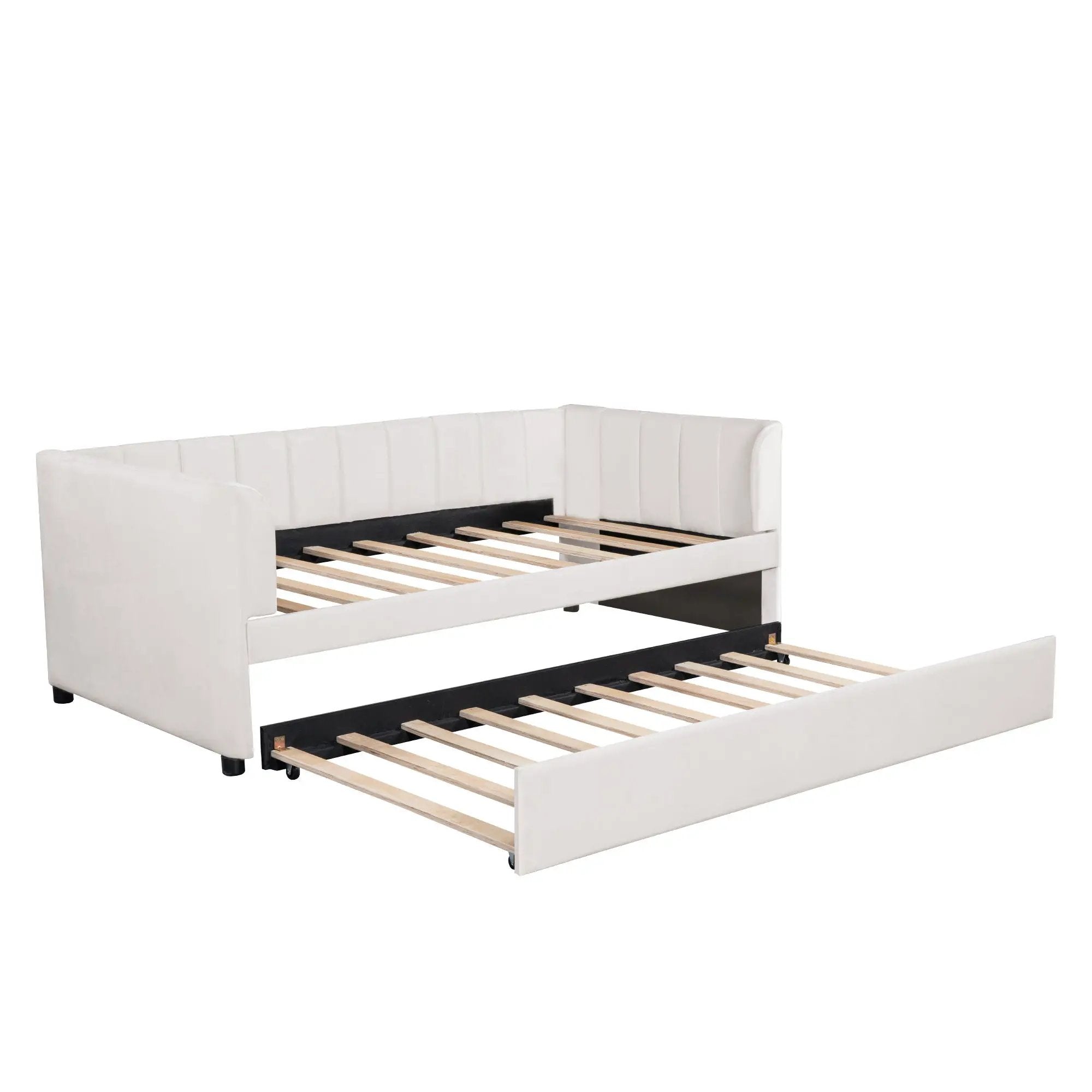 Upholstered Daybed With Ergonomic Design Backrest by Unique Piece Furniture