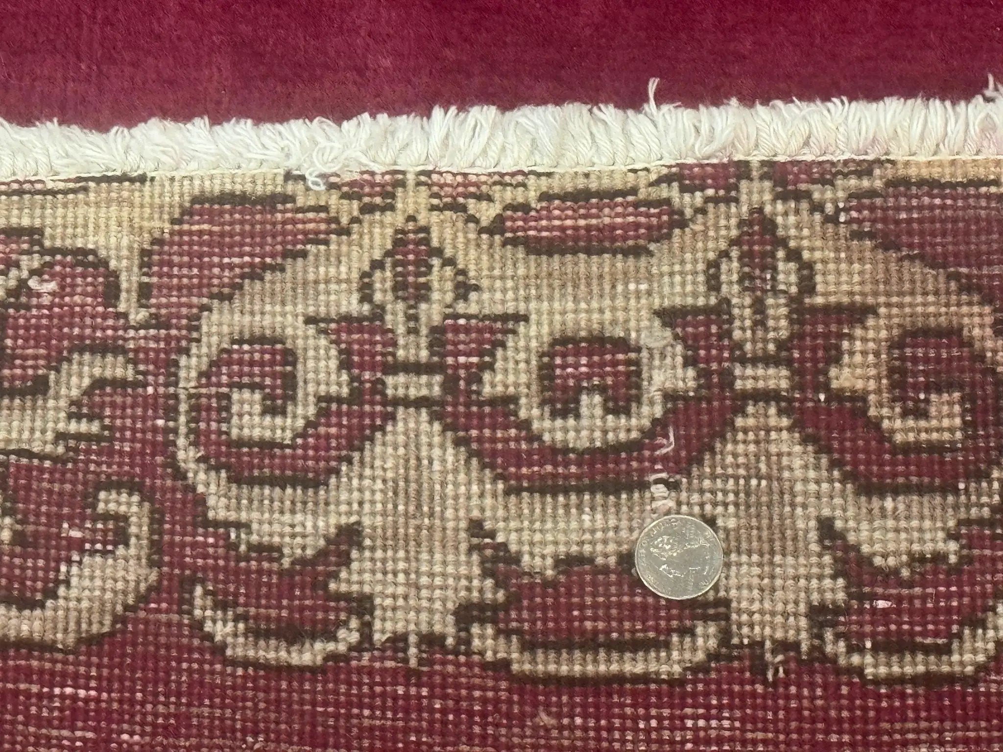 Red Persian Kerman Runner Rug 3x16 by Jewel Rugs