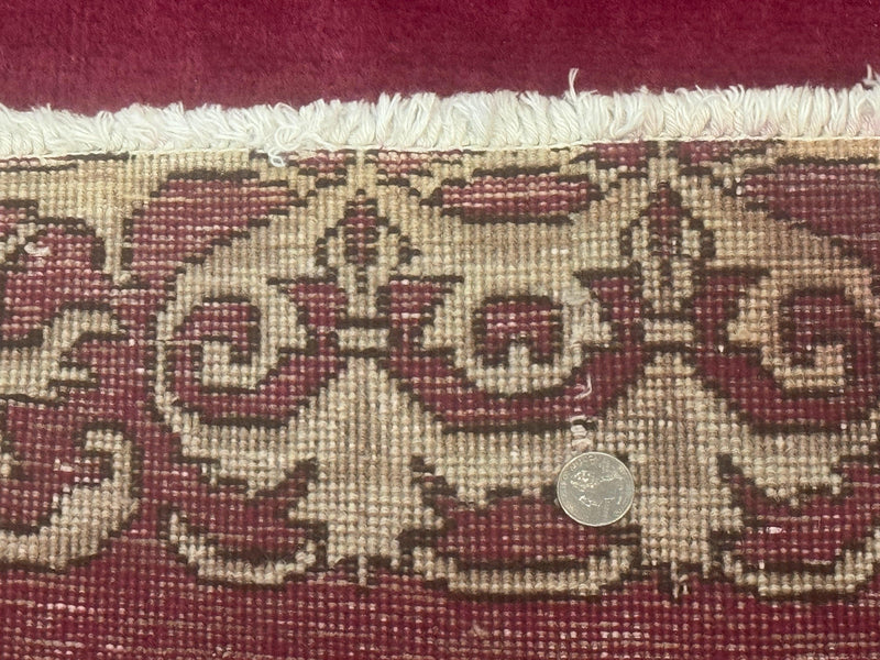 Red Persian Kerman Runner Rug 3x16 by Jewel Rugs