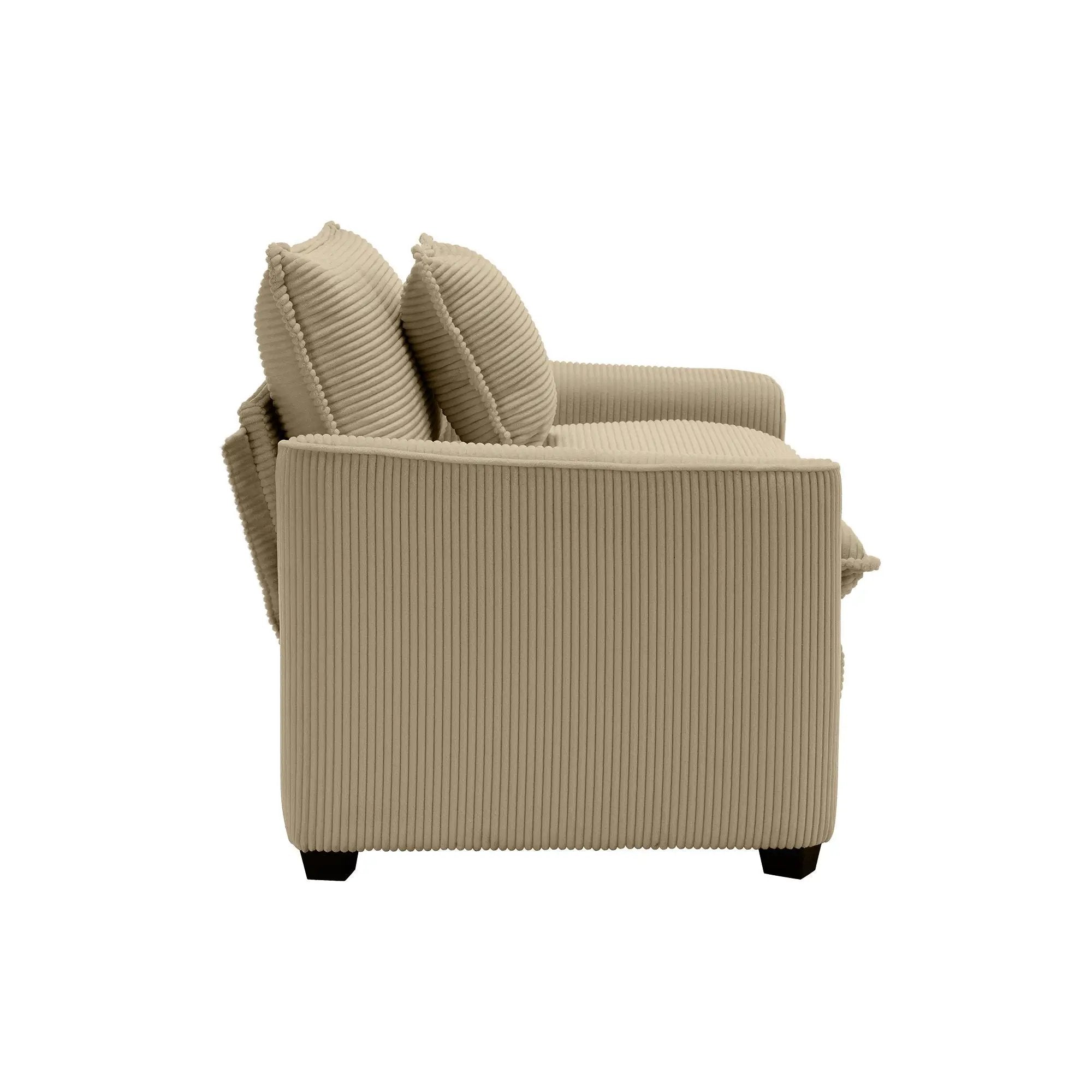 Elegant Oversized Sectional Sofa Set With Deep Seats And Flexible Layout by Unique Piece Furniture