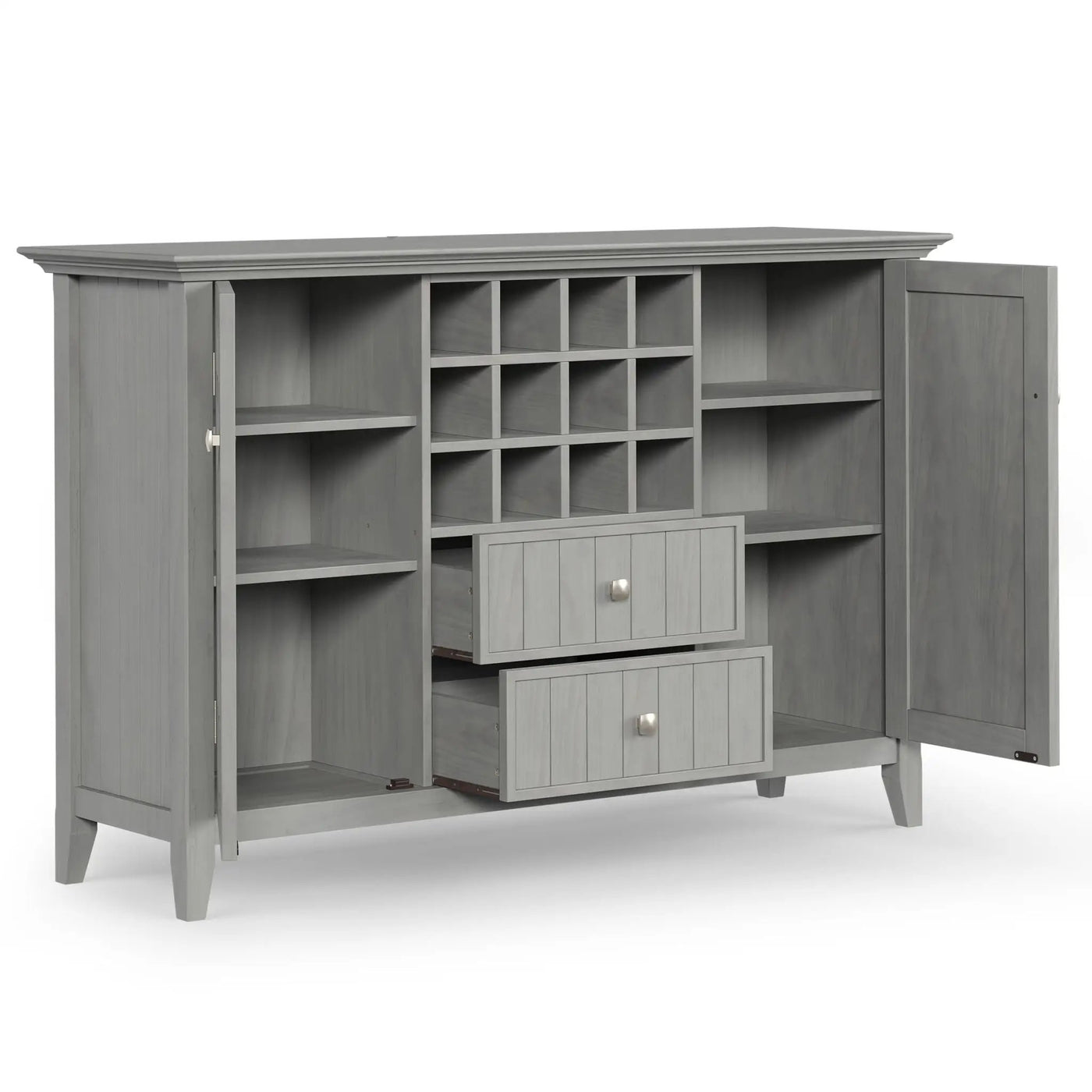 Bedford - Sideboard Buffet And Wine Rack by HouseOfZazla