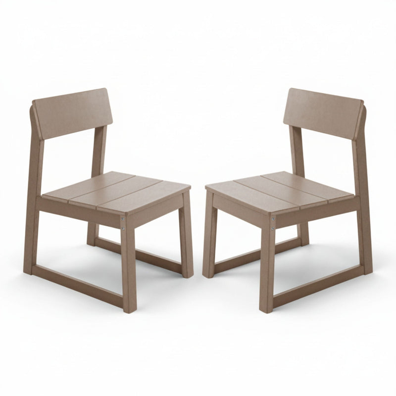 All Weather Patio Dining Chairs (Set of 2) by Unique Piece Furniture