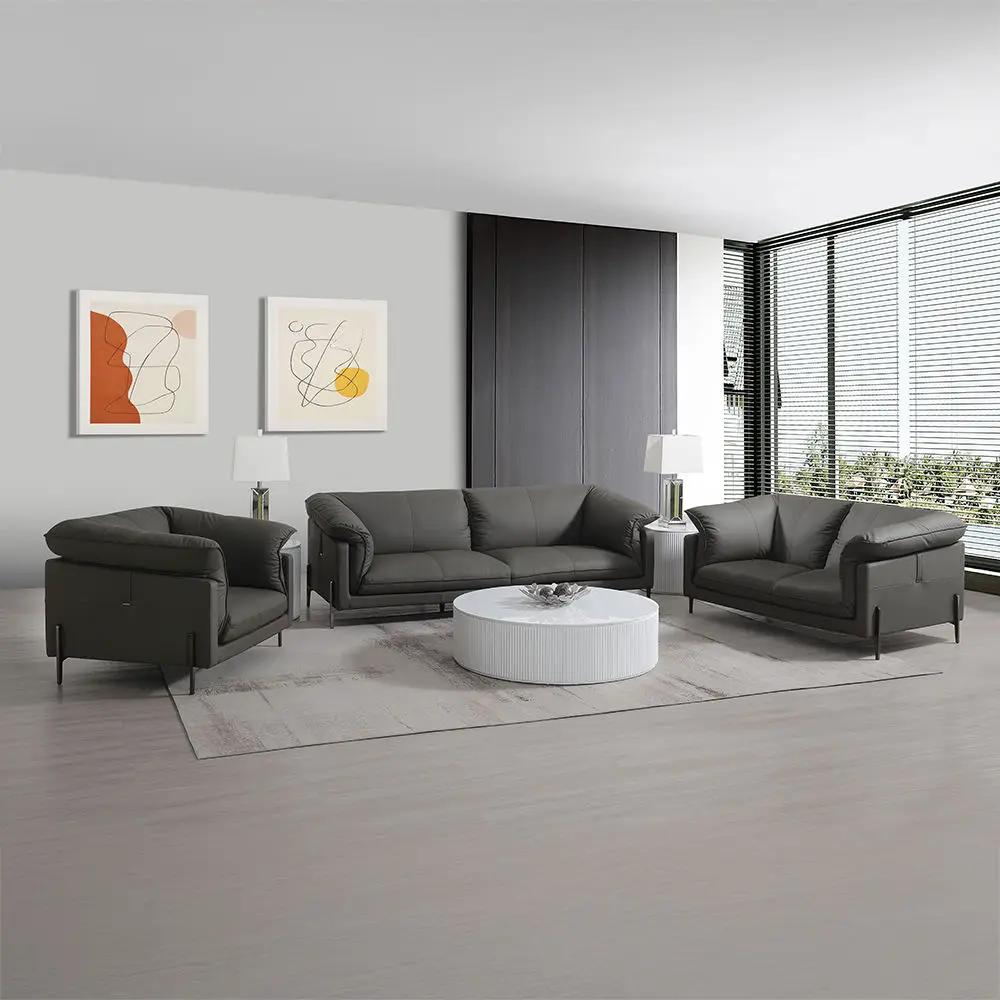 Tadi - Chair - Black Top Grain Leather by Unique Piece Furniture