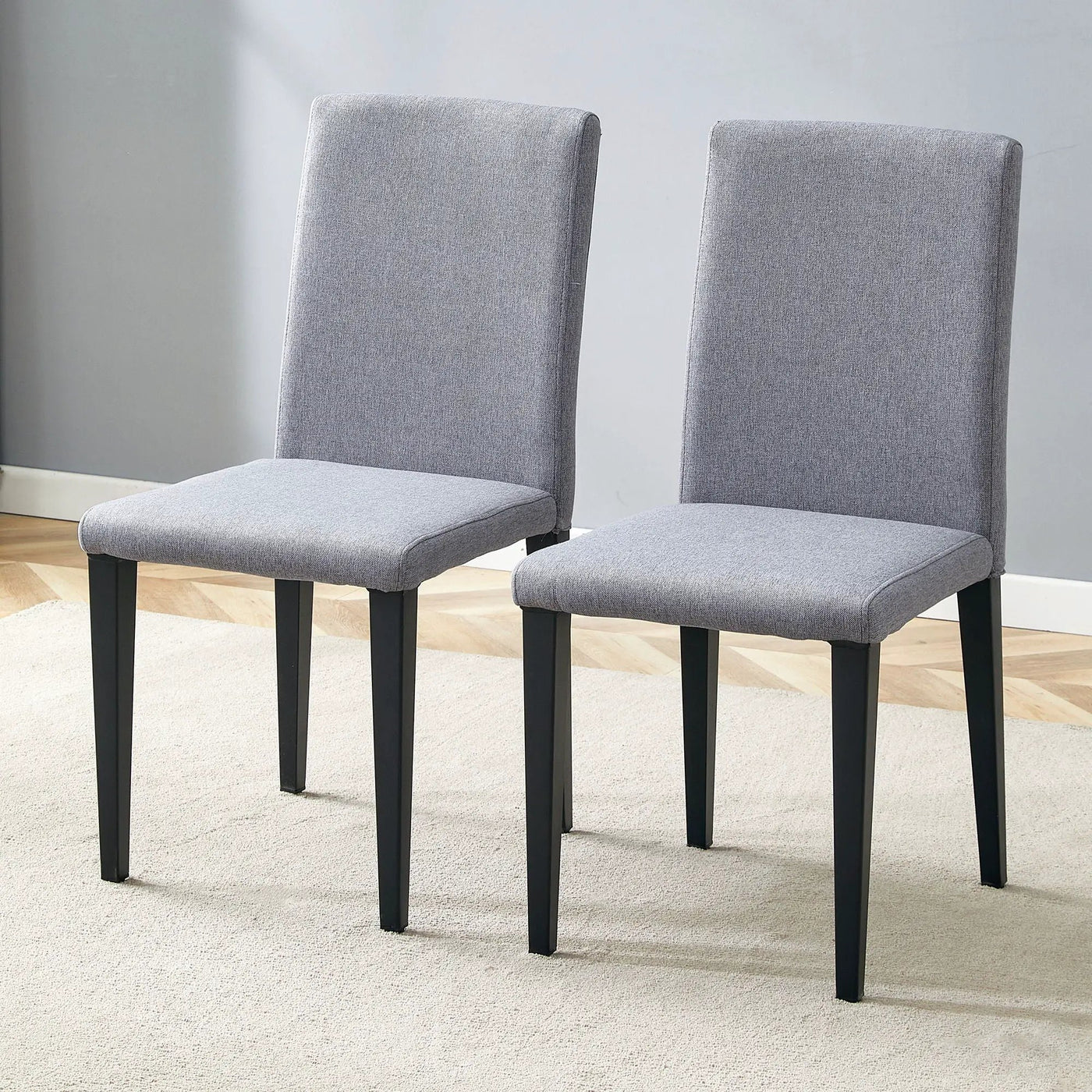 Versatile Dining Chairs With Comfortable Design And Metal Legs by HouseOfZazla