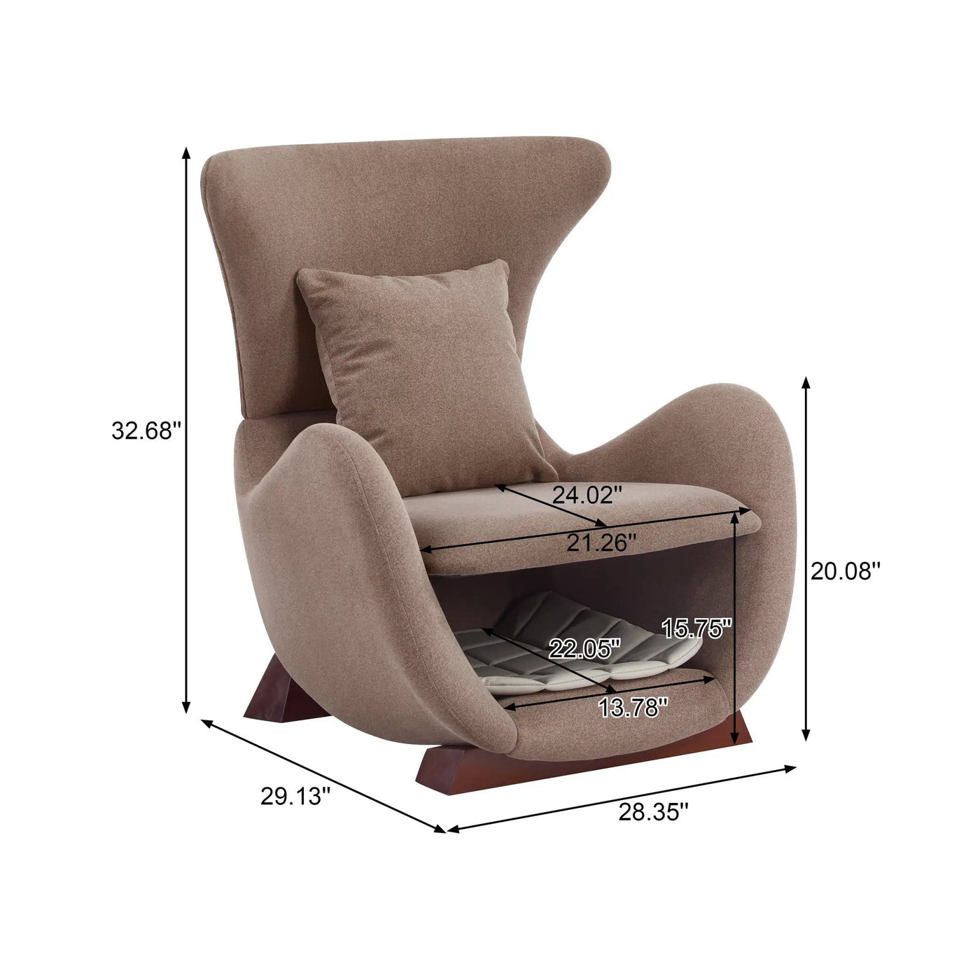 Modern Accent Chair by HouseOfZazla