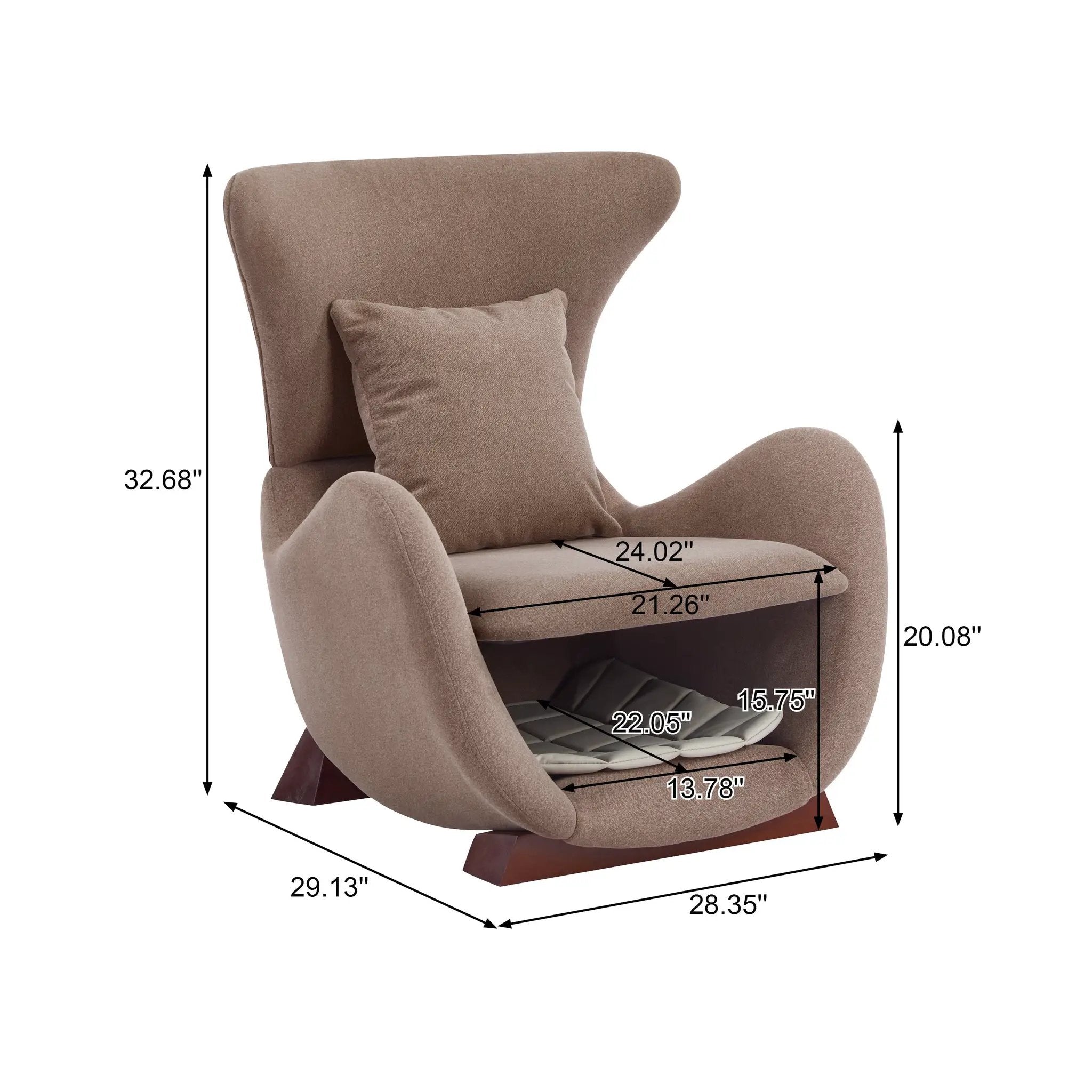 Modern Accent Chair by HouseOfZazla