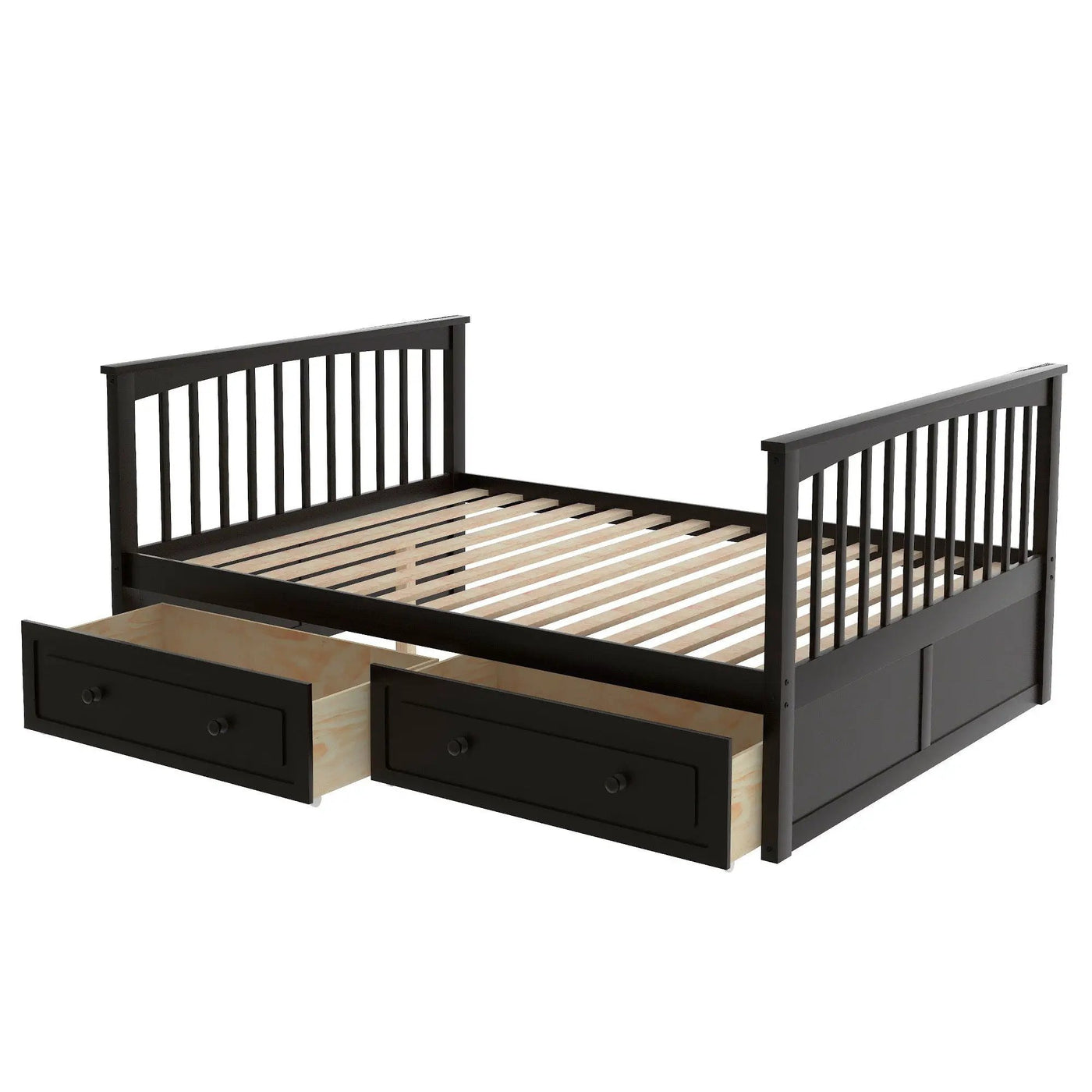 Bunk Bed With Drawers, Convertible Design by HouseOfZazla