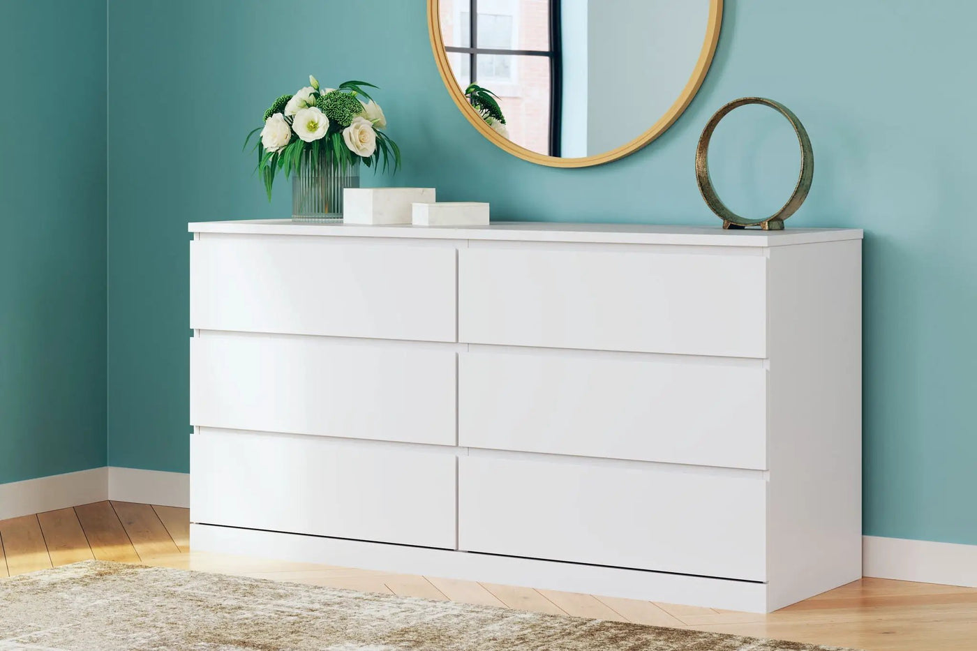 Onita - Six Drawer Dresser by Unique Piece Furniture