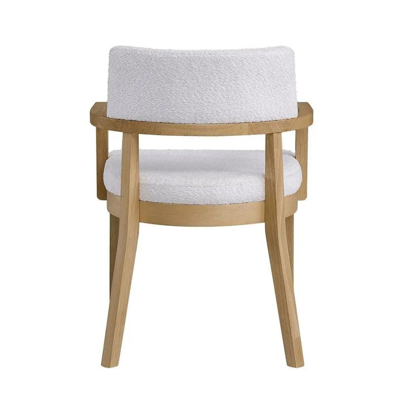 Kasem - Arm Chair (Set of 2) - Gorge Fabric & Oak by Unique Piece Furniture