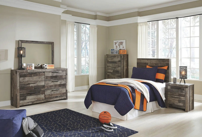 Derekson - Headboard With Bed Frame by Unique Piece Furniture