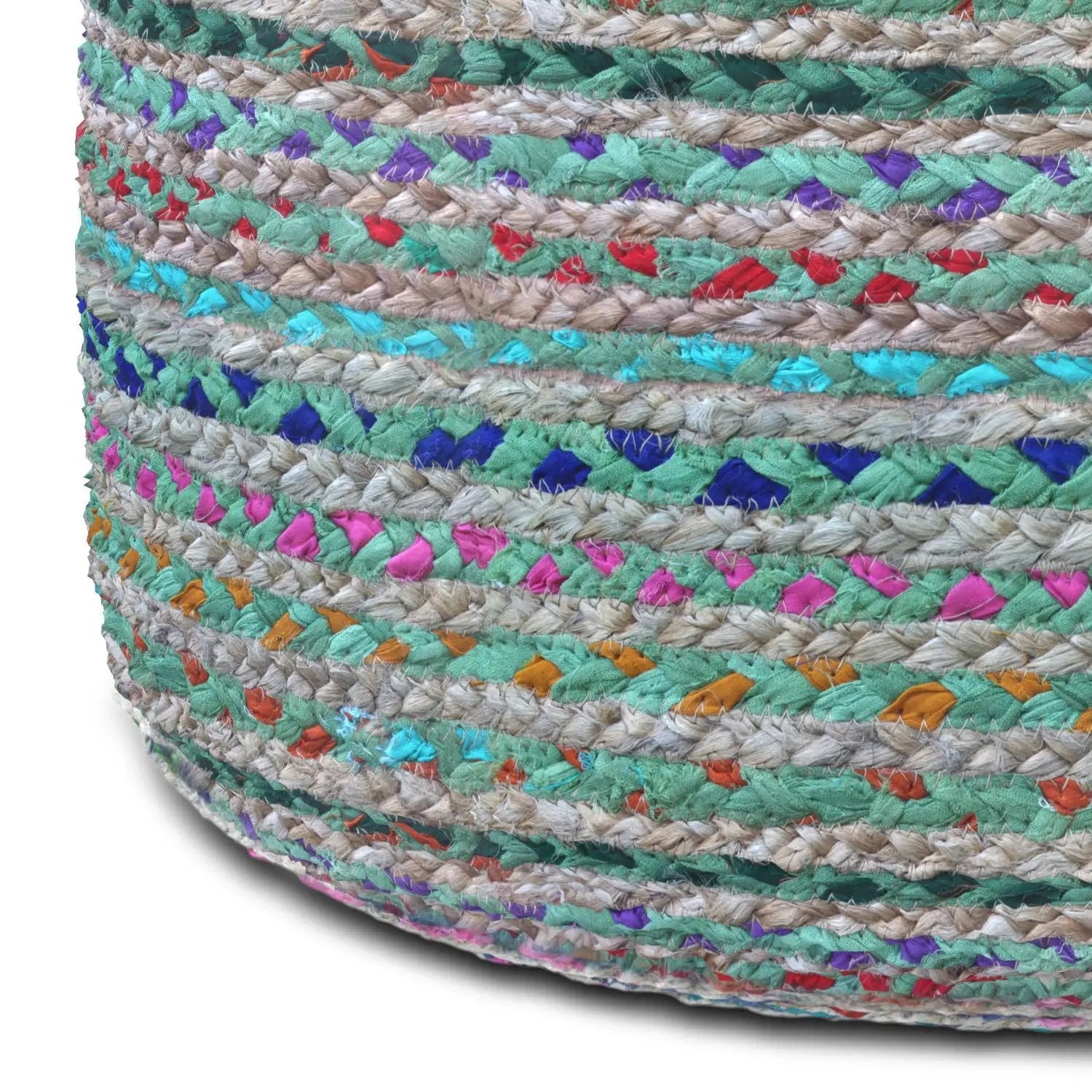 Margo - Handcrafted Round Pouf by Unique Piece Furniture