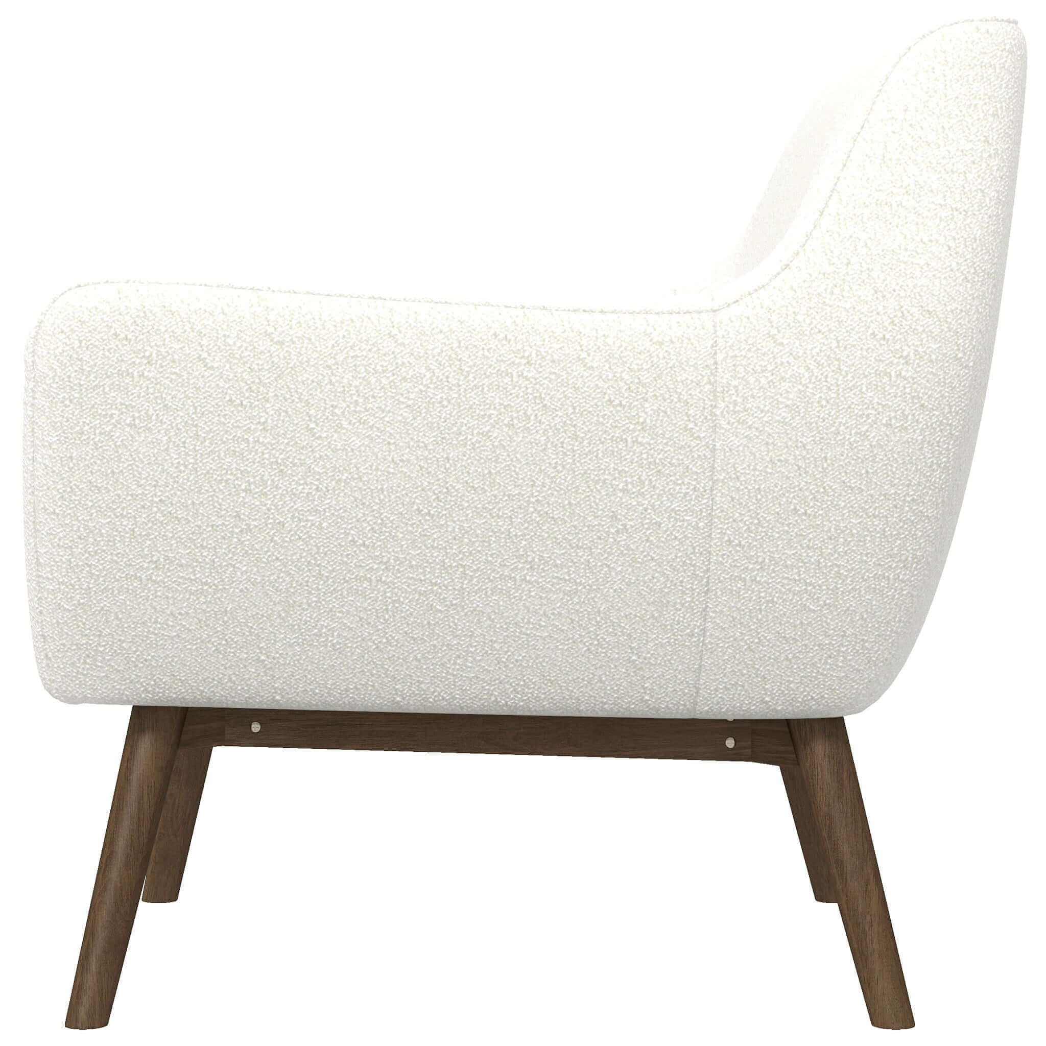 Panom - Lounge Chair - Brown / White by HouseOfZazla