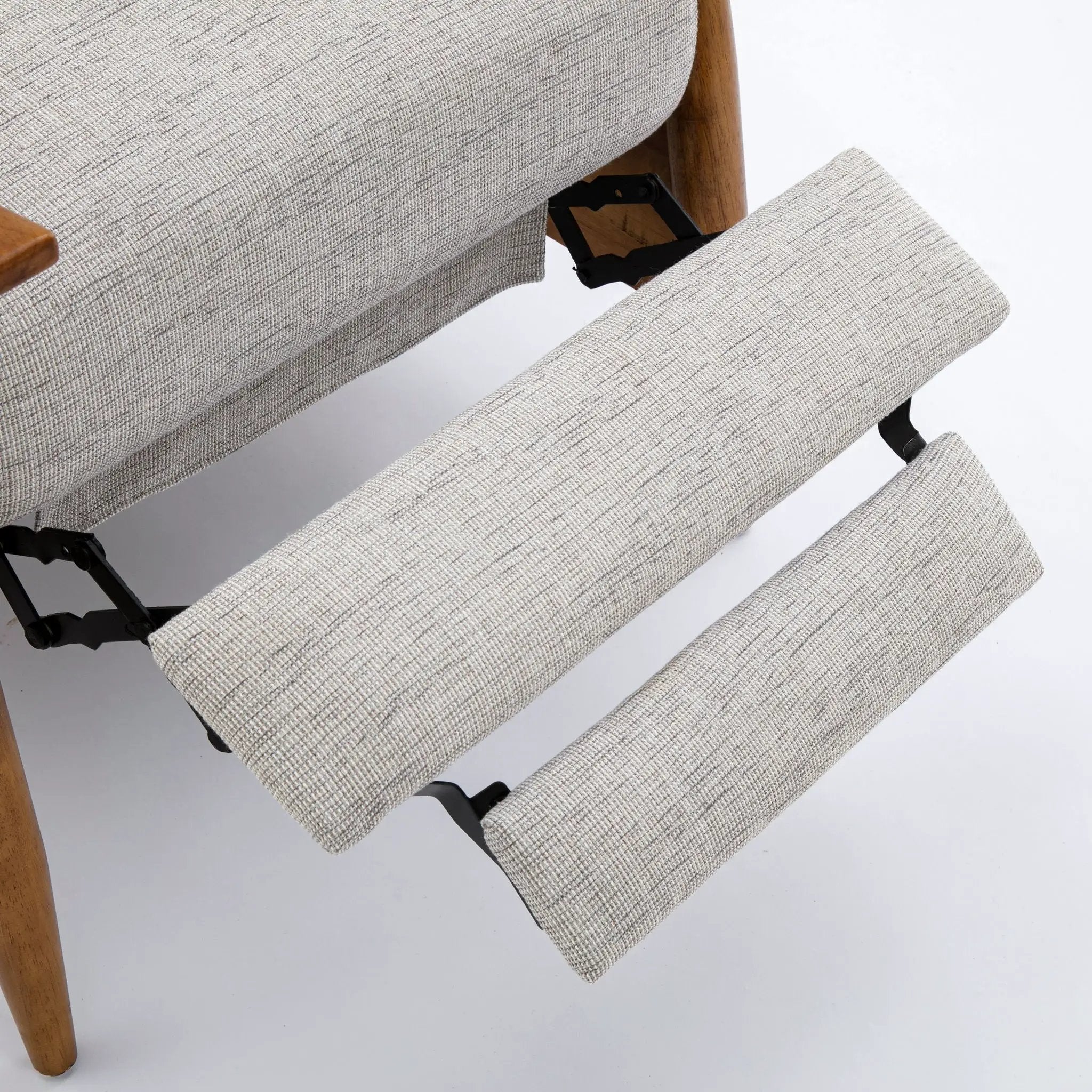 Vaughn - Push Back Recliner With Solid Hardwood Legs by HouseOfZazla
