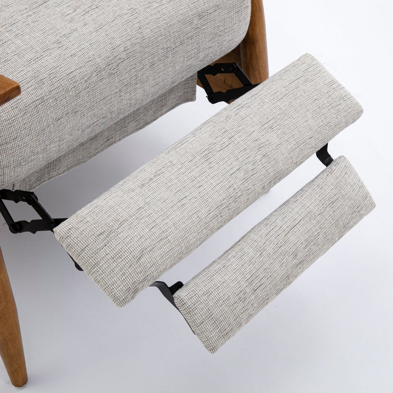 Vaughn - Push Back Recliner With Solid Hardwood Legs by HouseOfZazla