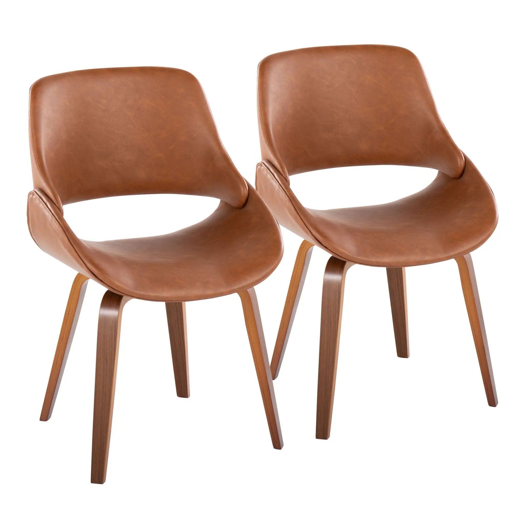 Fabrico - Mid Century Modern Style Dining Chair (Set of 2) by HouseOfZazla