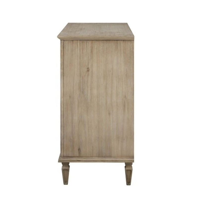French Inspired Small Dresser - Wire Brushed Light Natural by Unique Piece Furniture