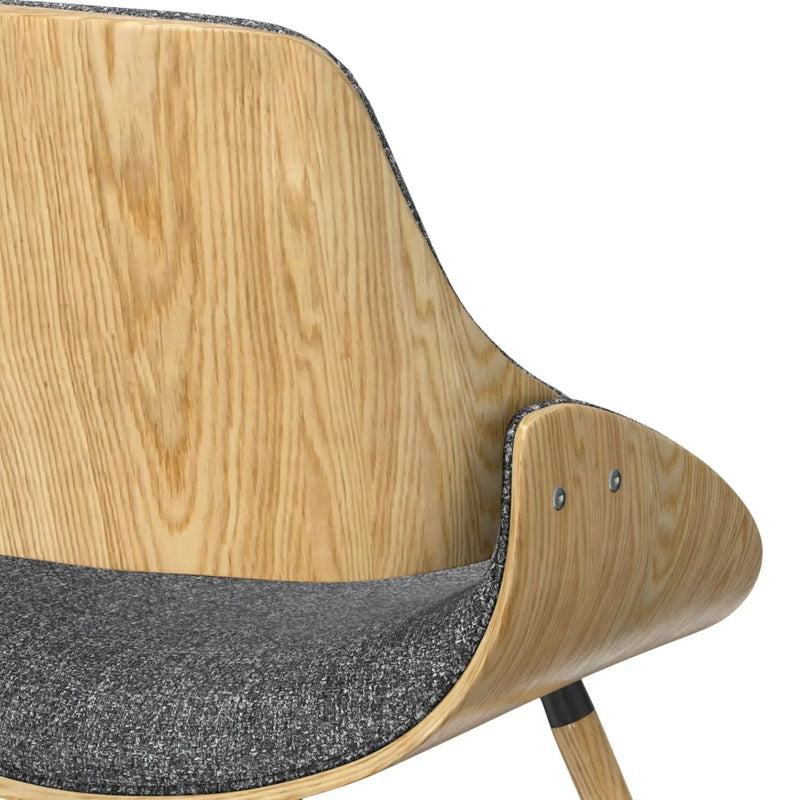 Malden - Bentwood Dining Chair With Wood Back by HouseOfZazla
