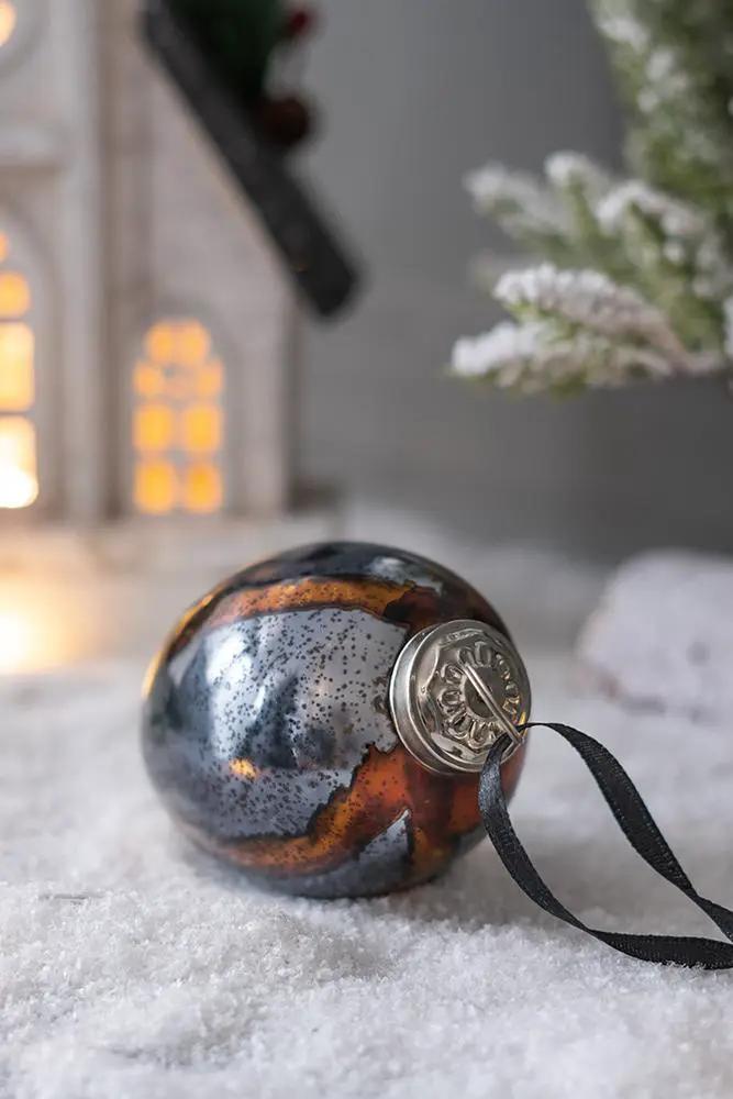 Christmas Ball Ornaments, Decorative Hanging Ball Christmas Tree Ornaments, For Holiday Party Decorations (Set of 6) by Unique Piece Furniture