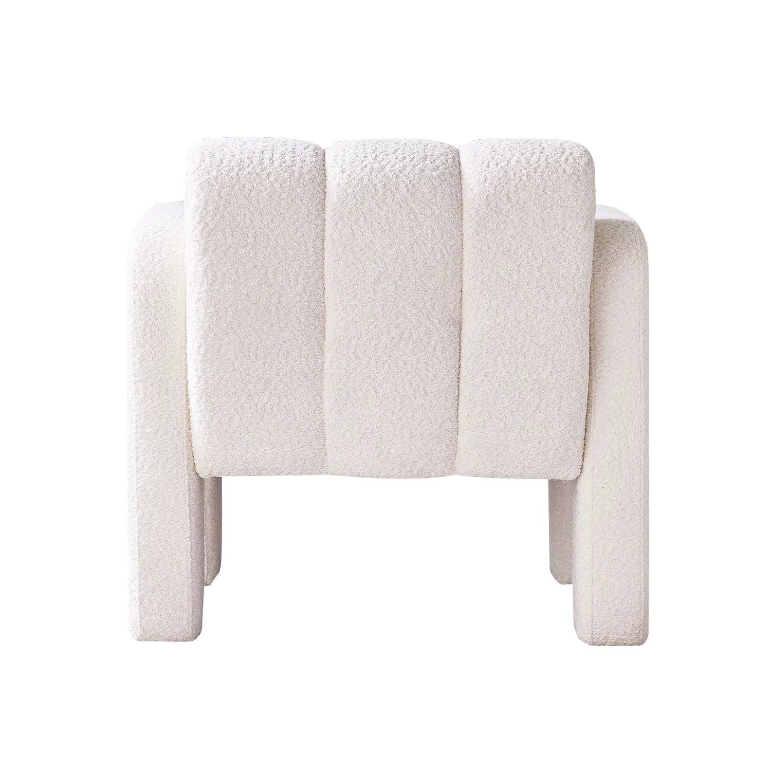 31.10" Wide Boucle Upholstered Accent Chair by BLAKHOM