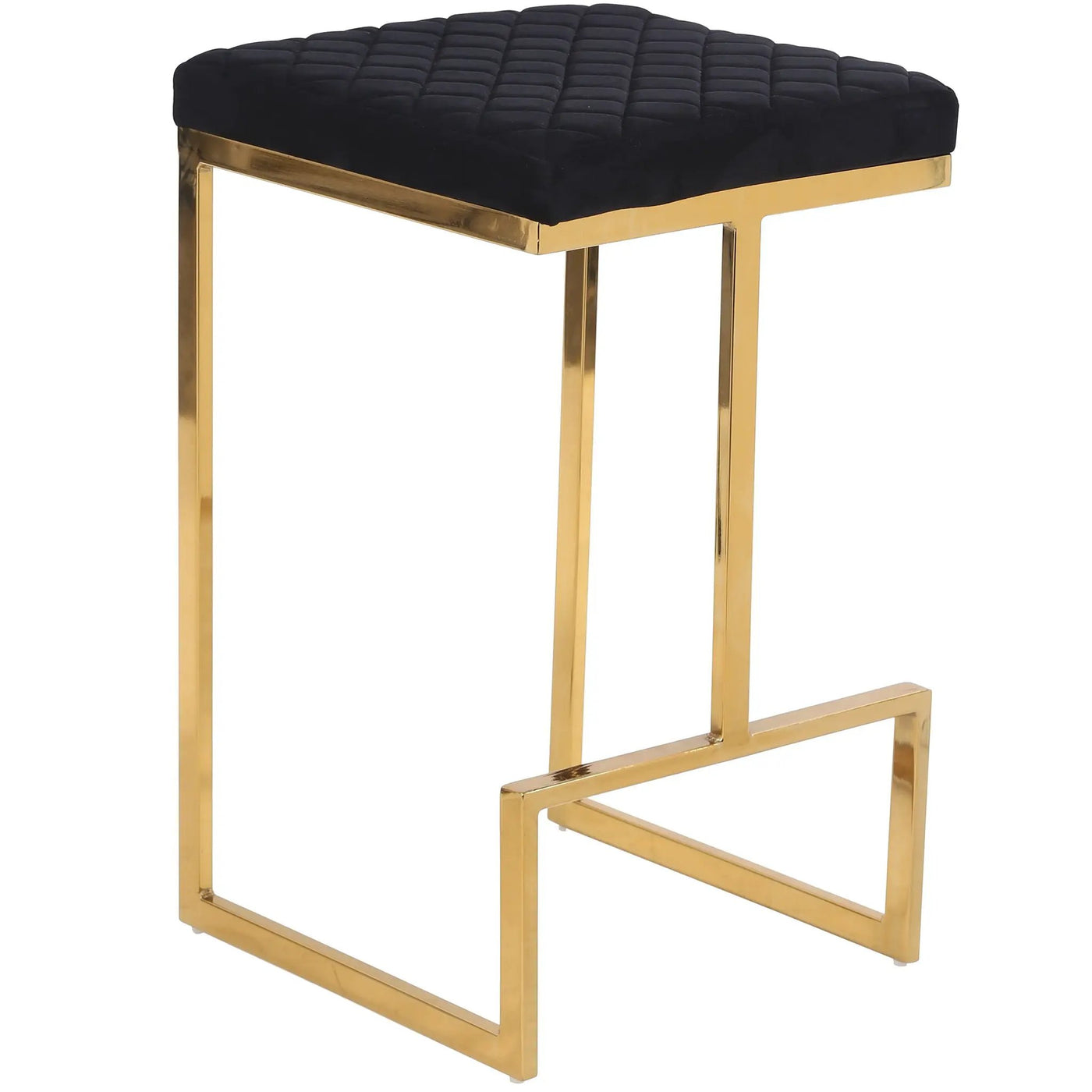 Joel - Mid Century Modern Luxury Upholstered Stool by Unique Piece Furniture
