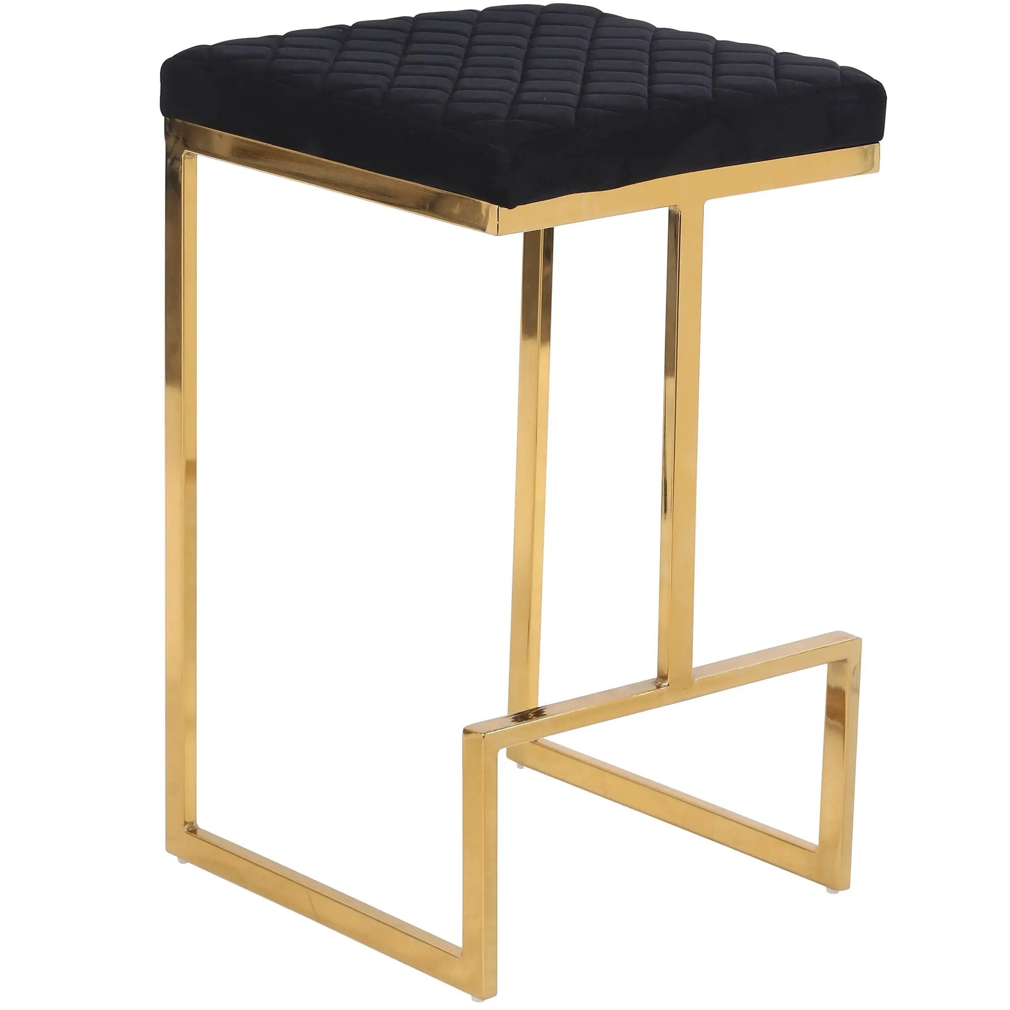 Joel - Mid Century Modern Luxury Upholstered Stool by Unique Piece Furniture