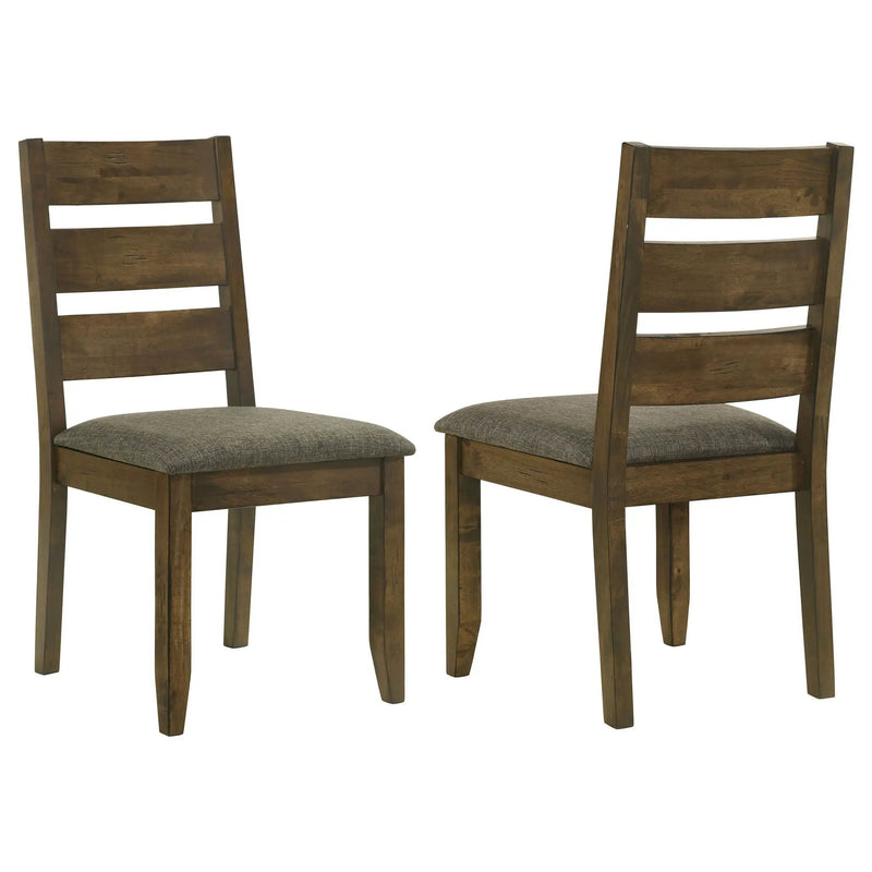 Alston Wood Dining Side Chair Knotty Nutmeg (Set of 2) by Unique Piece Furniture