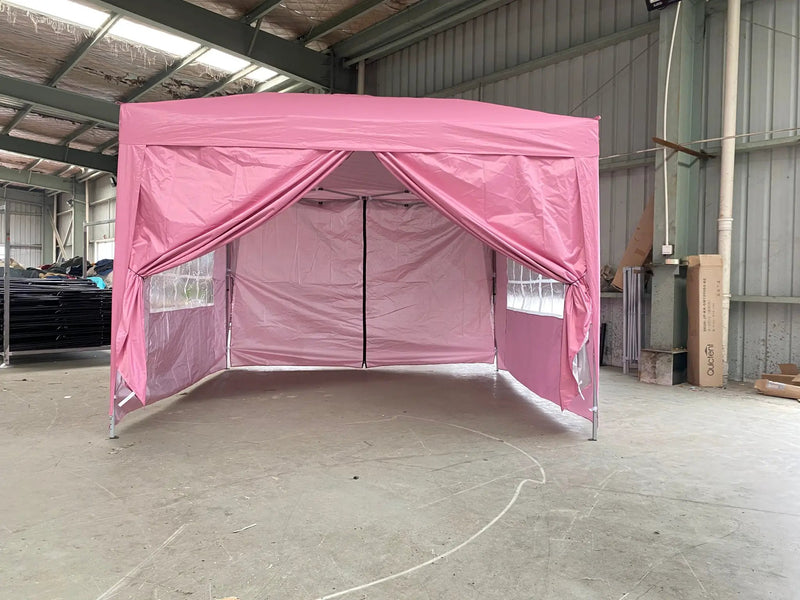 Outdoor 10x10 Ft Pop Up Gazebo Canopy Tent with Removable Sidewalls by HouseOfZazla