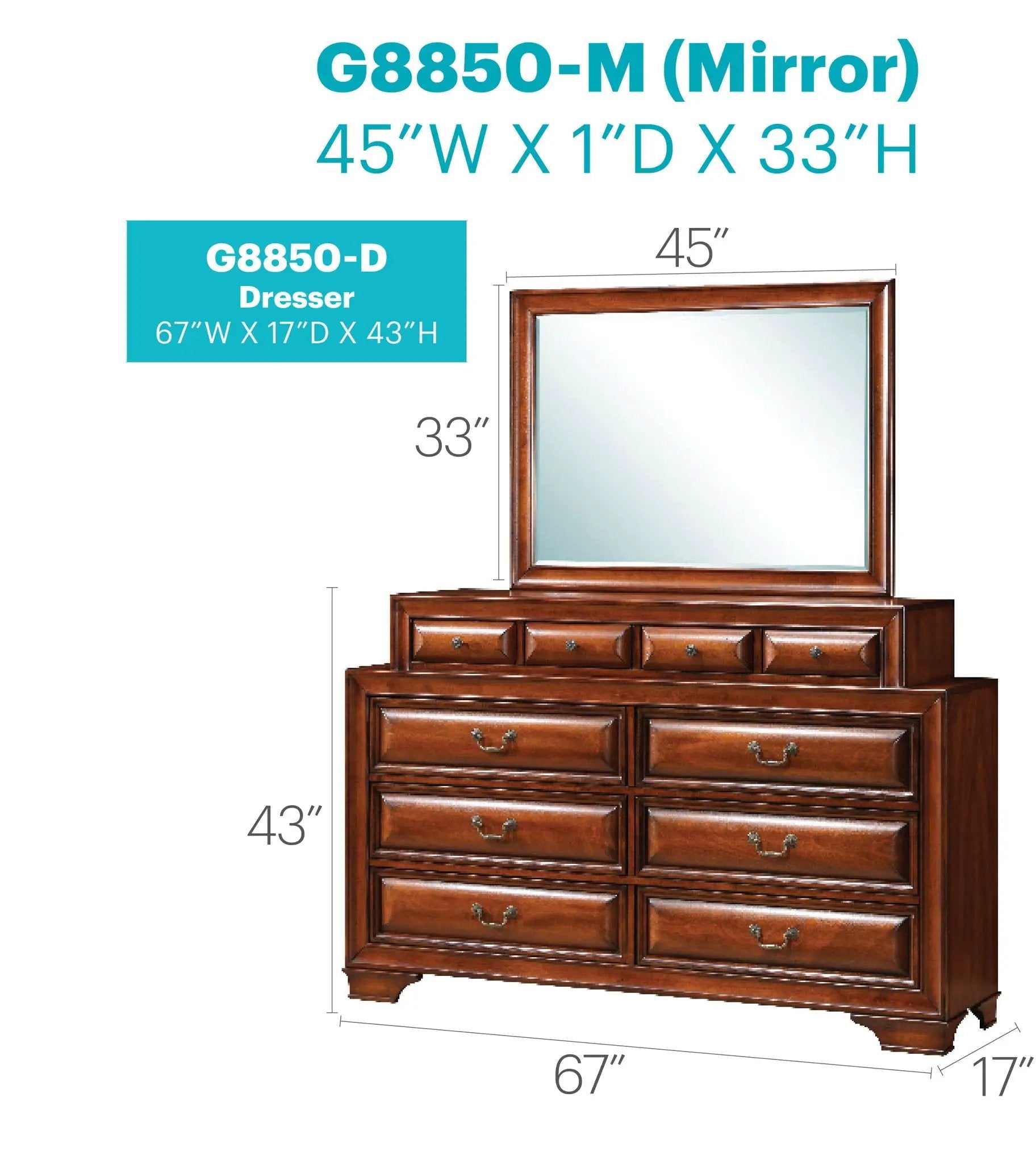 LaVita - Dresser by Unique Piece Furniture