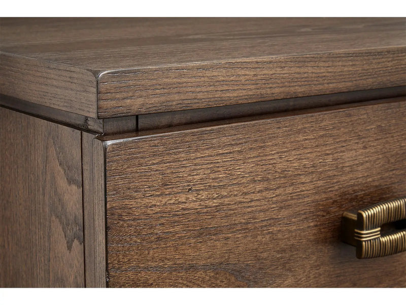 Sugar Mill - Drawer Nightstand - Spiced Rum by Unique Piece Furniture