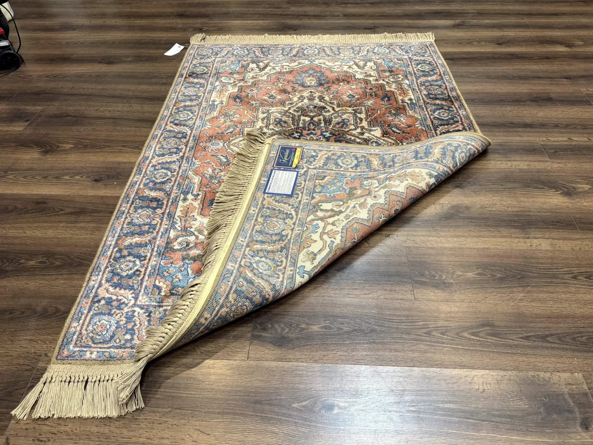 Karastan Rug 4x6, Vintage Karastan #744 Antique Serapi Pattern, Wool Pile, Original 700 Series Karastan Carpet by Jewel Rugs