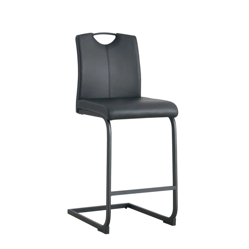 PU Chair Barstool Dining Counter Height Chair (Set of 2) by HouseOfZazla