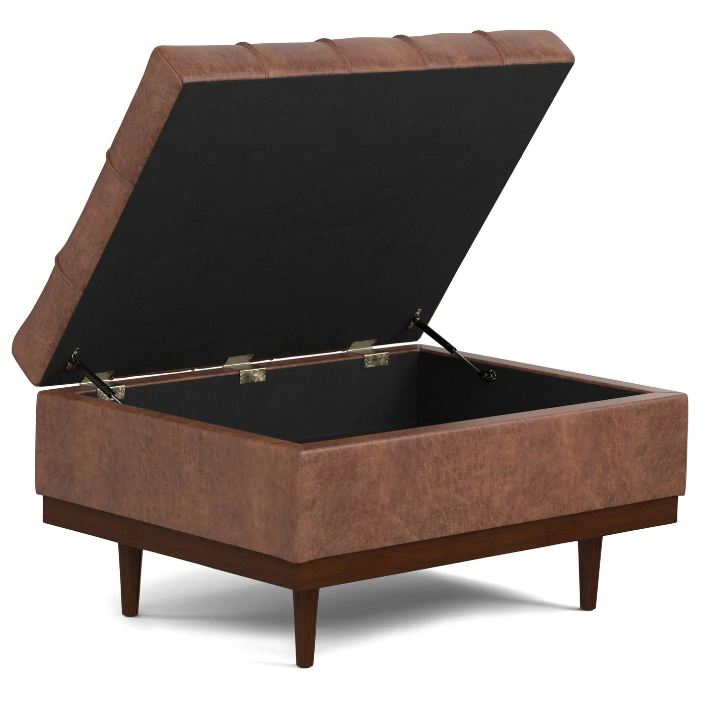 Mariah - Upholstered Lift Top Table Storage Ottoman by HouseOfZazla