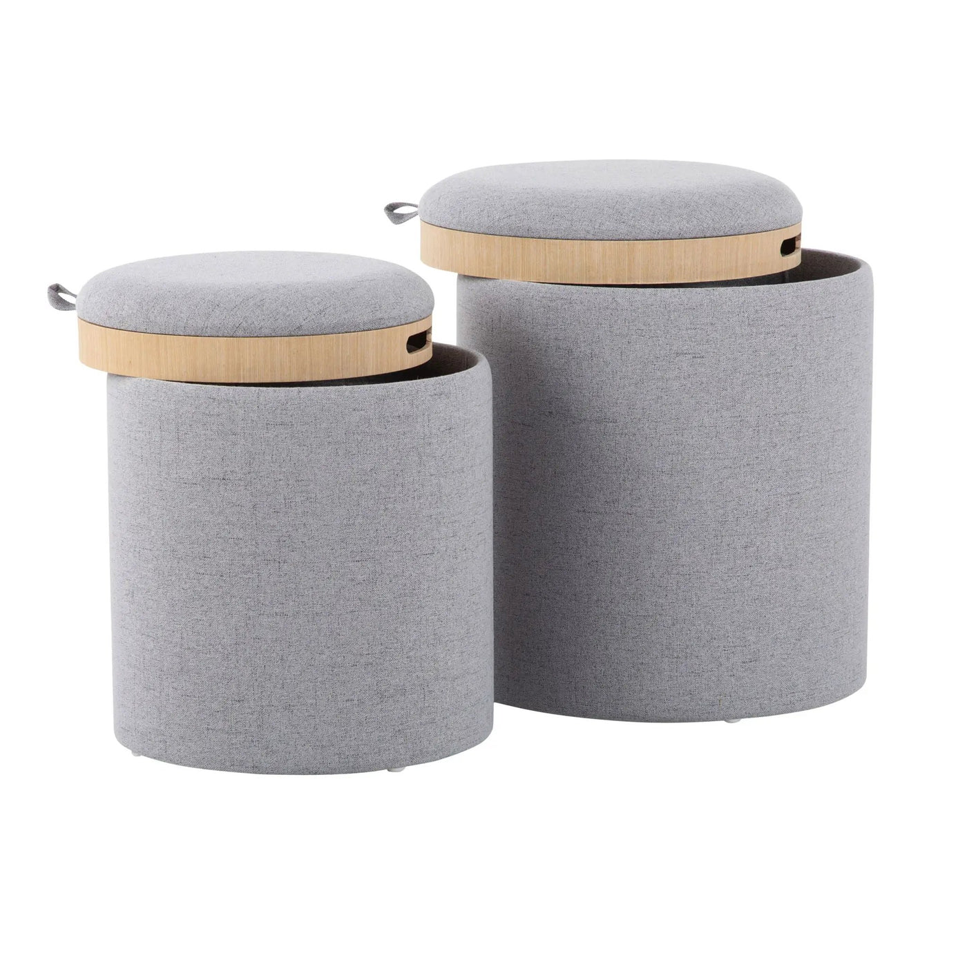 Tray - Contemporary Nesting Ottoman Set by HouseOfZazla