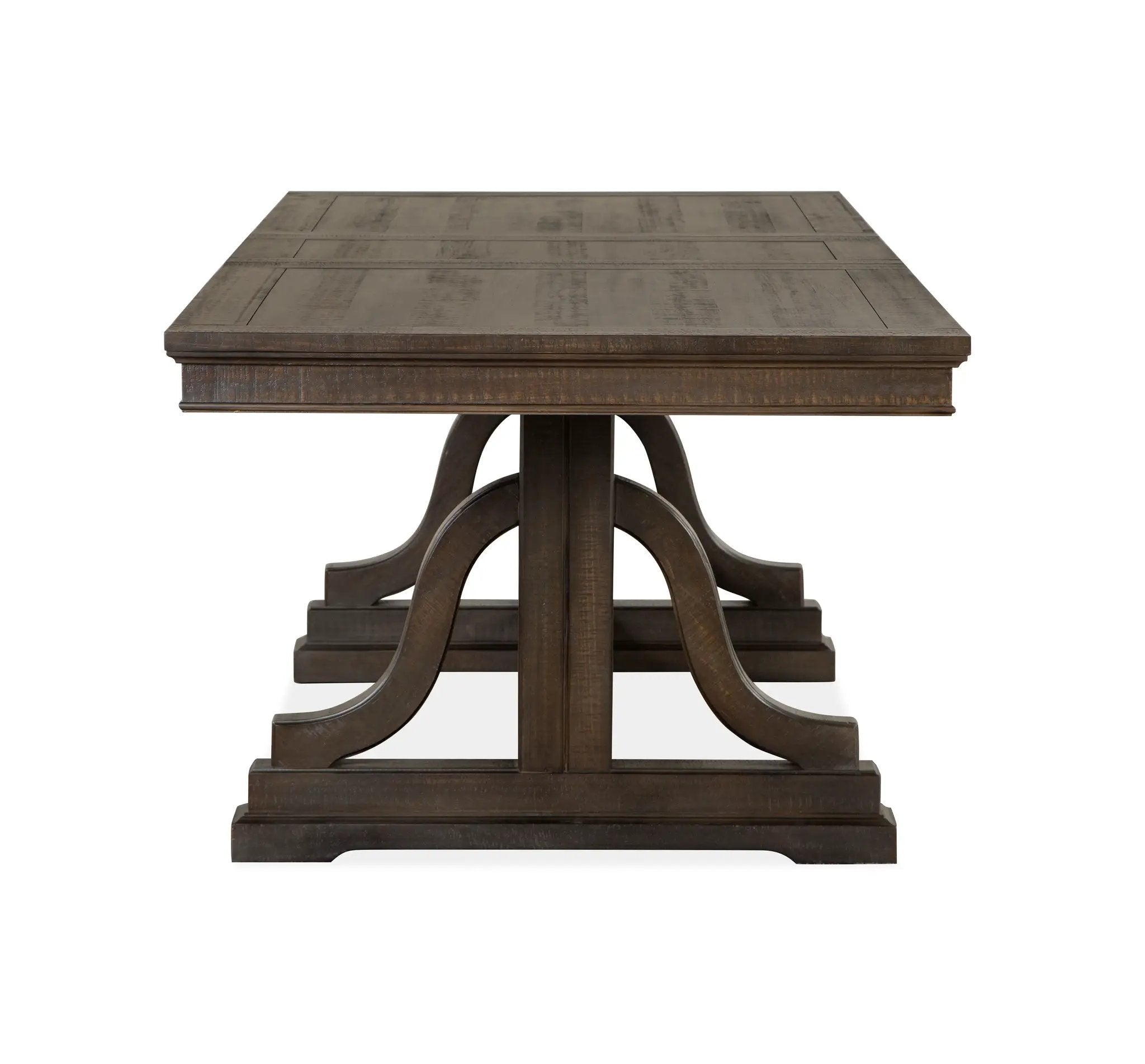 Westley Falls - Trestle Dining Table - Graphite by Unique Piece Furniture