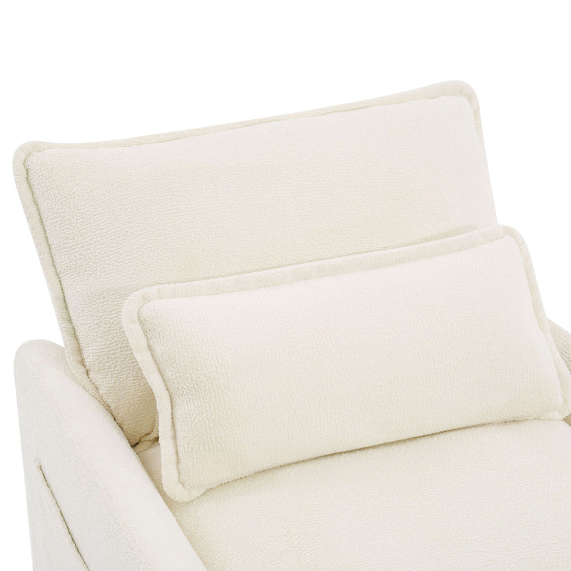 Modern Single Seat Accent Chair With Side Storage Pockets by HouseOfZazla