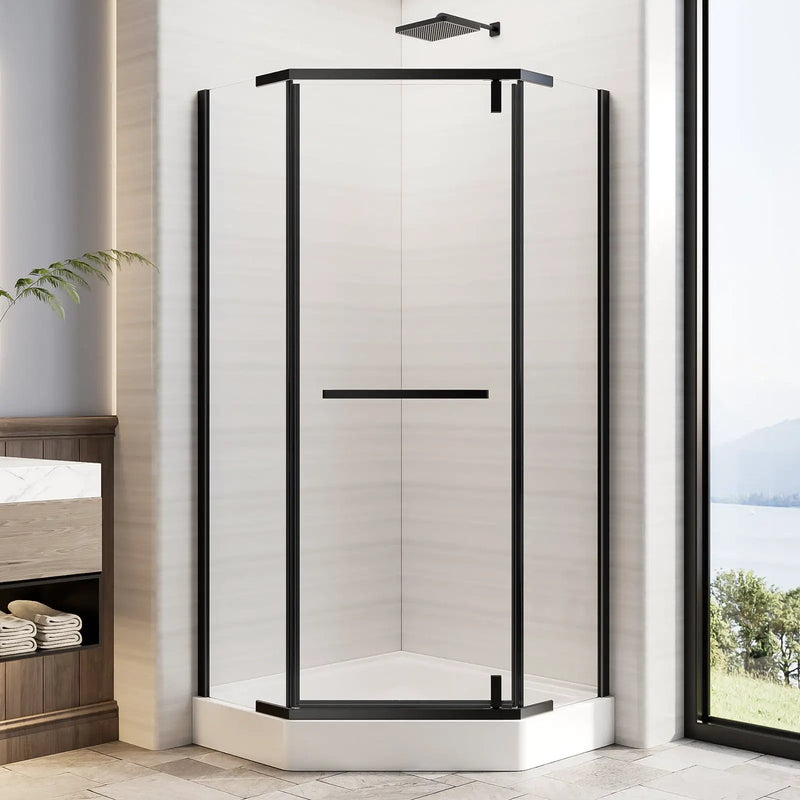 36"D x 36"W x 72"H Neo-Angle Shower Door by HouseOfZazla