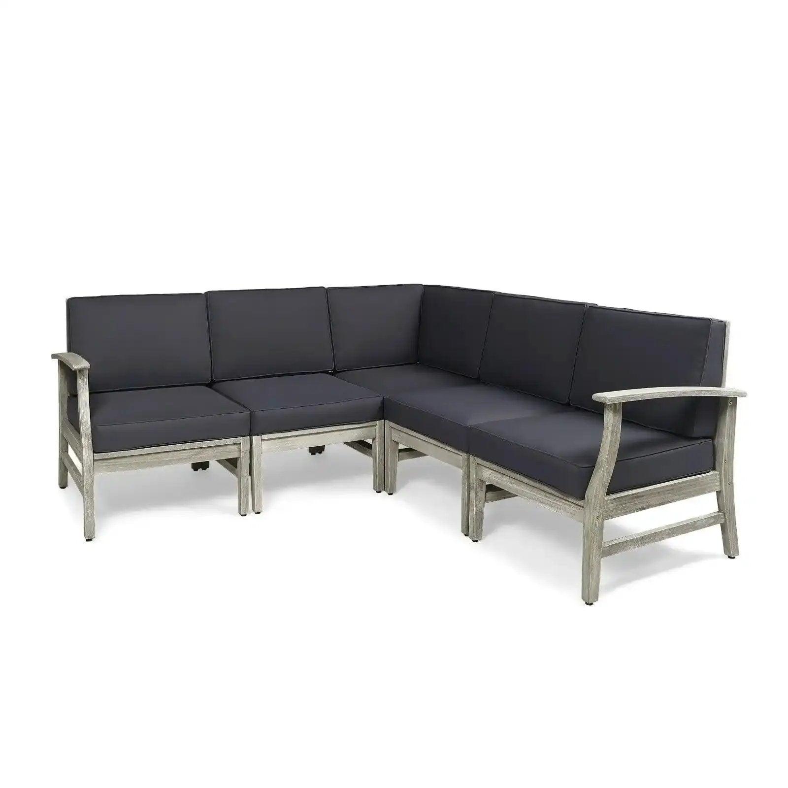 Perla - 5 Pieces Sofa Set by HouseOfZazla