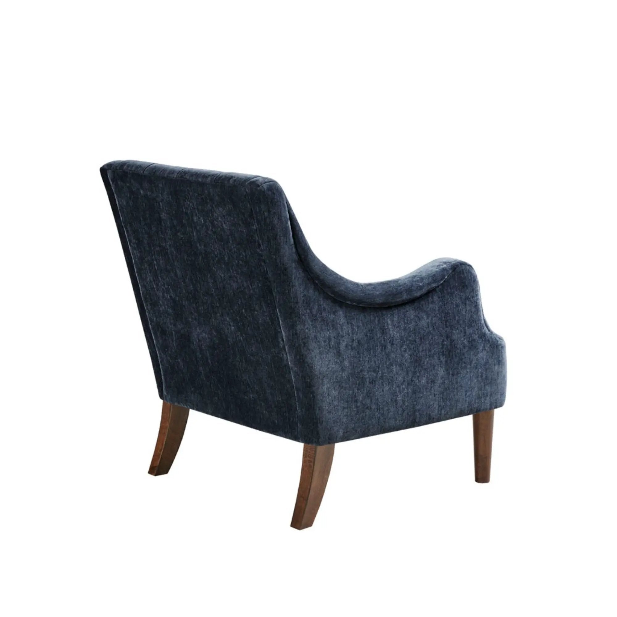 Button Tufted Accent Chair Vintage Style by Unique Piece Furniture