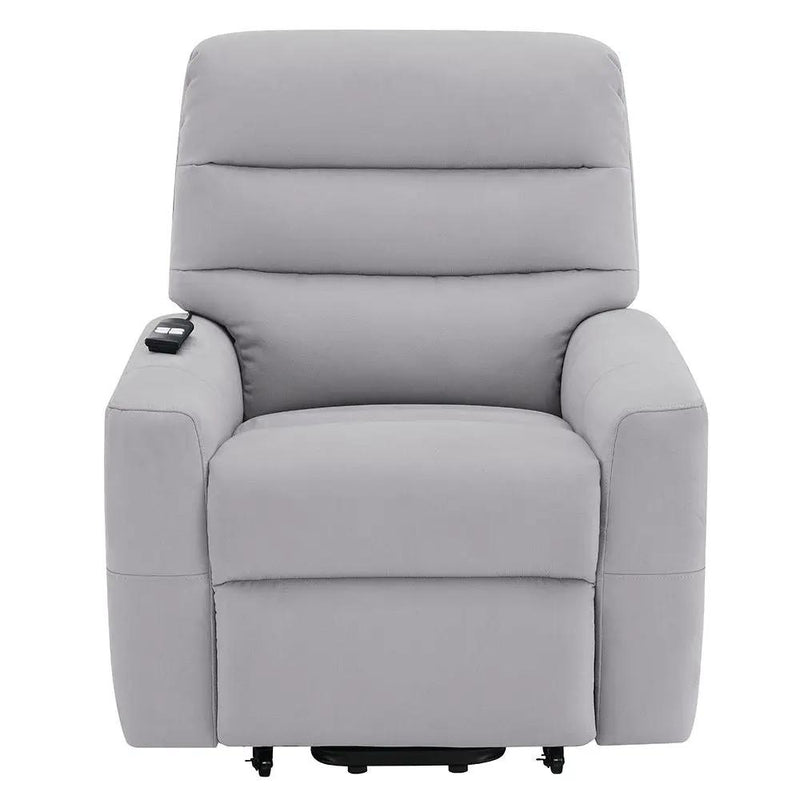 Freddie - Power Motion Recliner With Lift - Gray by Unique Piece Furniture