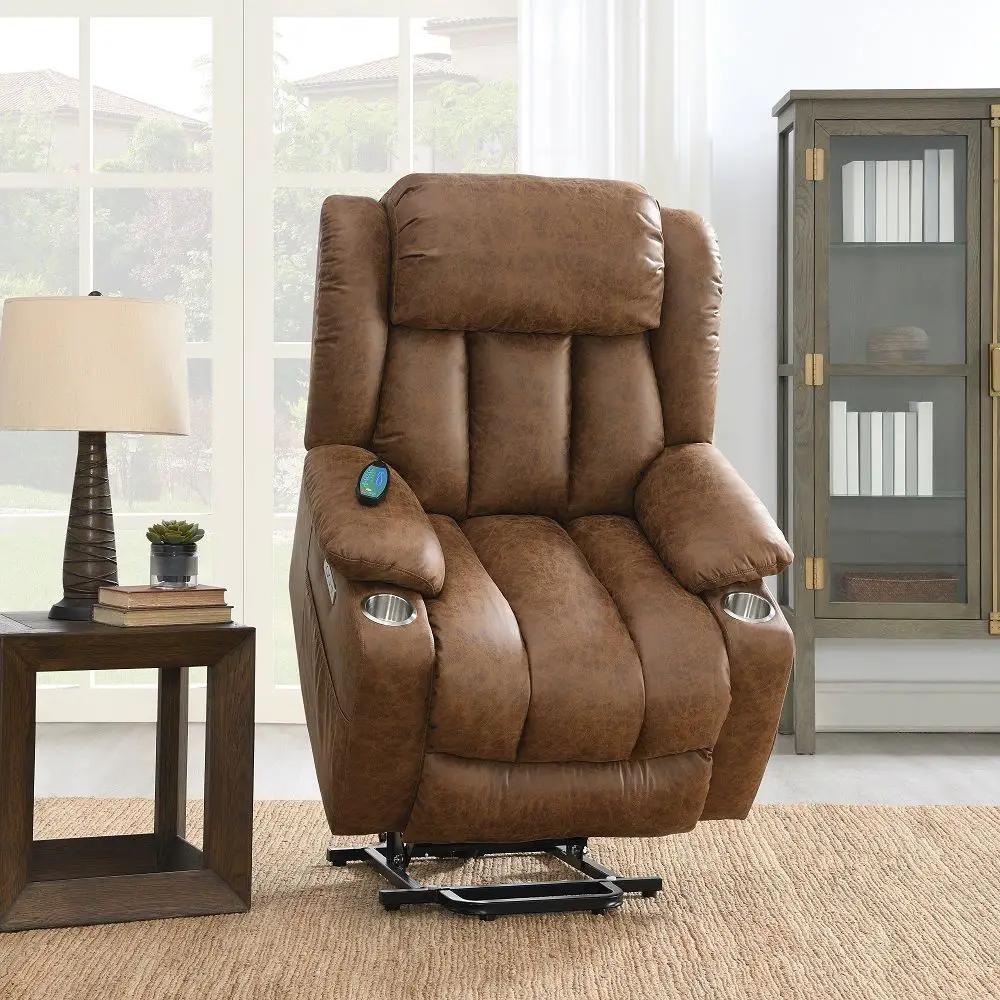 Omarion - Power Recliner With Lift & Heating & Massage by Unique Piece Furniture