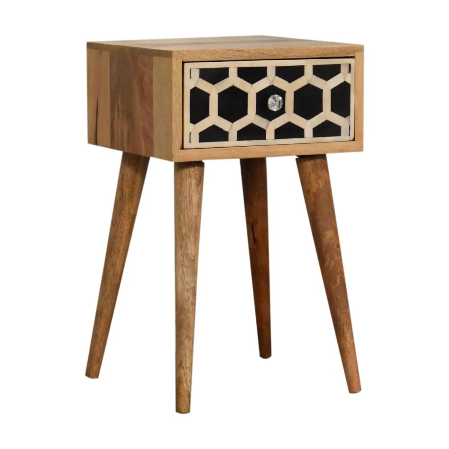 Inlay Bone Inlay Drawer Nightstand by HouseOfZazla