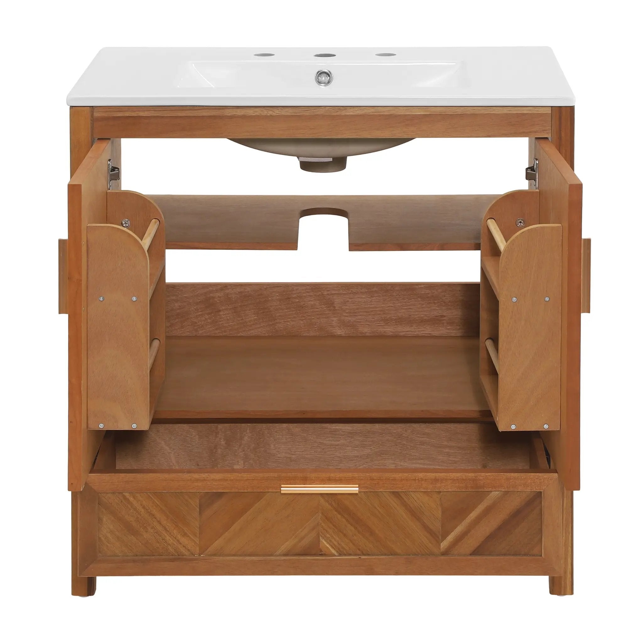30 Inch Freestanding Farmhouse Bathroom Vanity by HouseOfZazla