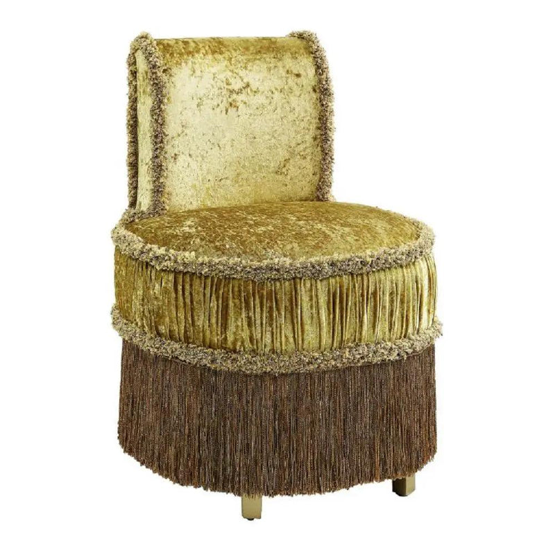 Bernadette - Vanity Stool - Gold by Unique Piece Furniture