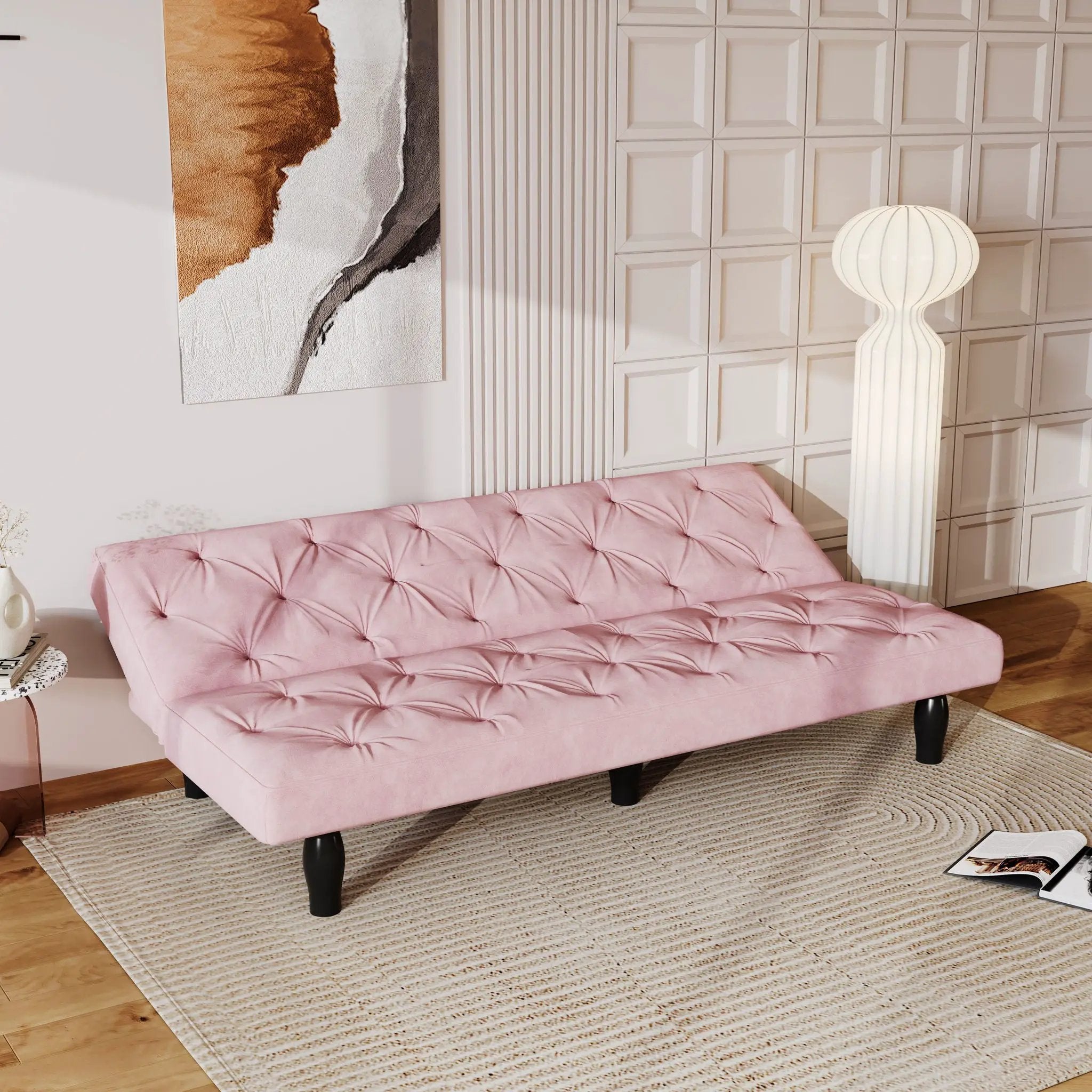 Sofa Bed With Adjustable Backrest by Unique Piece Furniture