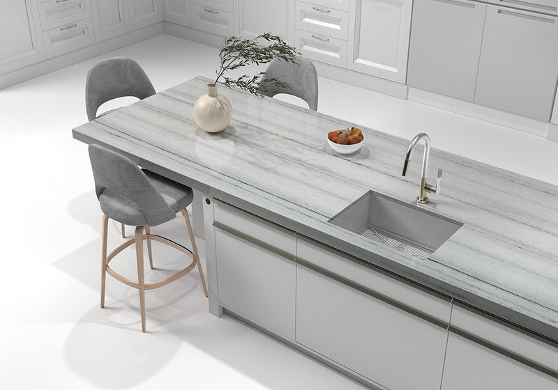African Zebrino Polished Marble Slab Random room scene 4