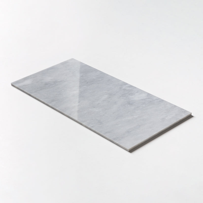 Bardiglio Light Polished Marble Tiles 12x24 Marble Polished 12x24 Tiles — 2